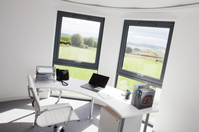 Interior of Silo Office Leasing