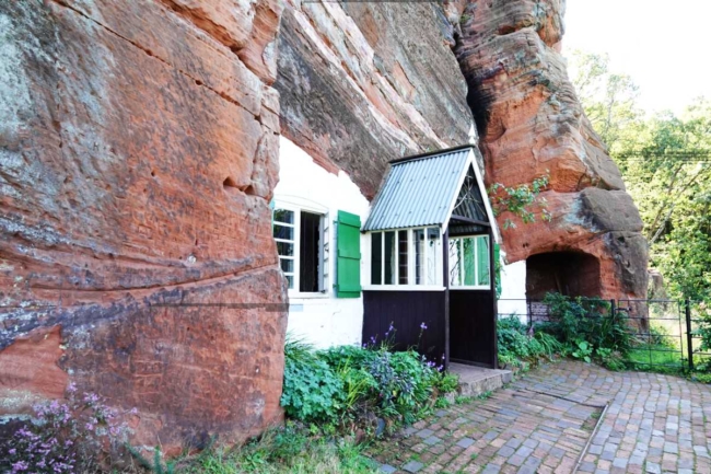 The Holy Austin rock houses at Kinver Edge